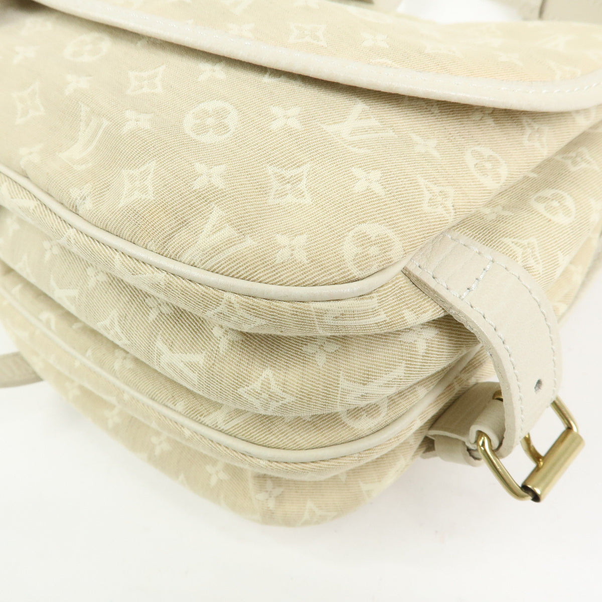 Louis Vuitton Monogram Mini Lin Saumur 30 Shoulder Bag Dune M95314