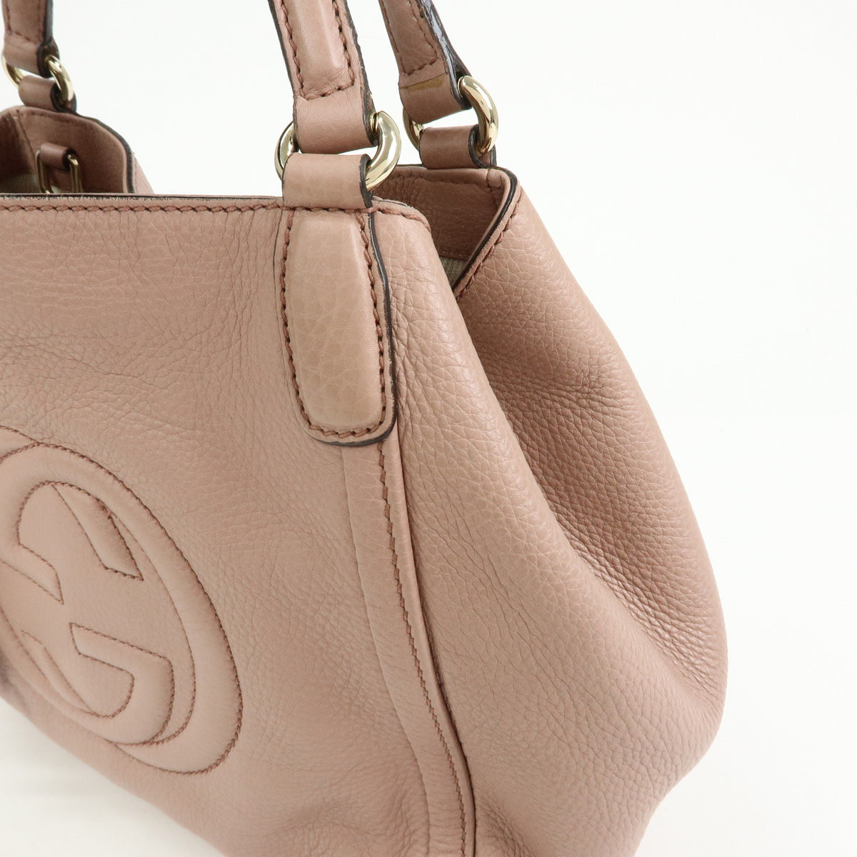 GUCCI SOHO Interlocking G Leather 2Way Hand Bag Japan Limited 336751