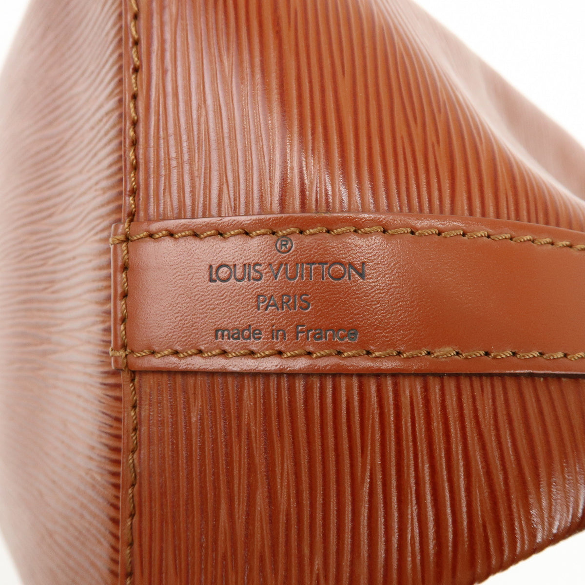 Louis Vuitton Epi Petit Noe Shoulder Bag Kenya Brown M44103