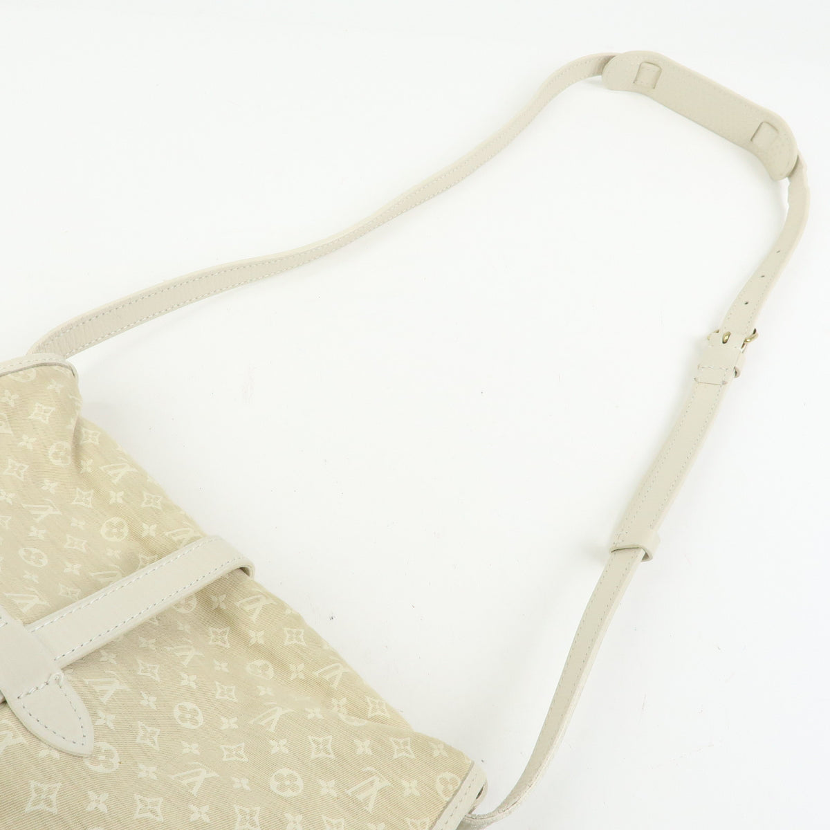 Louis Vuitton Monogram Mini Lin Saumur 30 Shoulder Bag Dune M95314