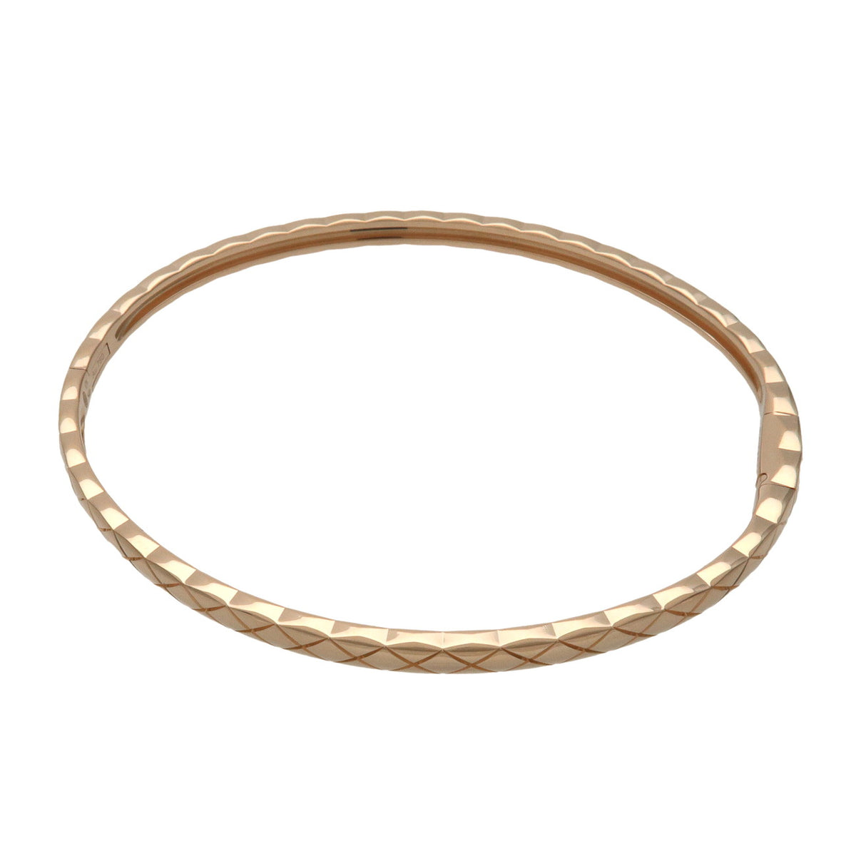 CHANEL COCO Crush Mini Bracelet Size L K18 750YG Yellow Gold J12325