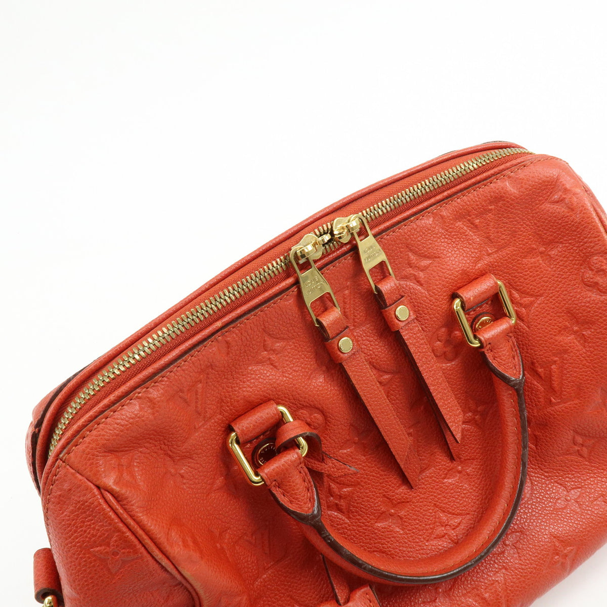 Louis Vuitton Monogram Empreinte Speedy Bandouliere 25 Orient M40758
