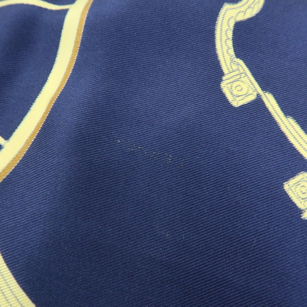 HERMES Carre 90 Silk 100% Scarf SPRINGS Navy Yellow