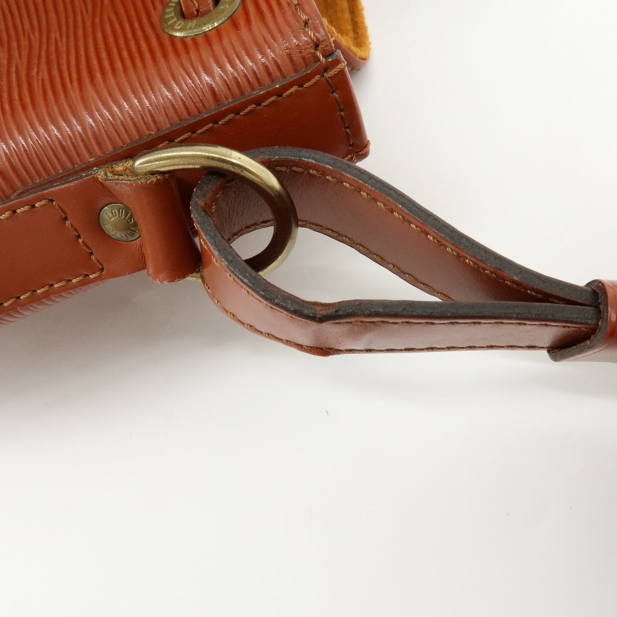 Louis Vuitton Epi Petit Noe Shoulder Bag Kenya Brown M44103