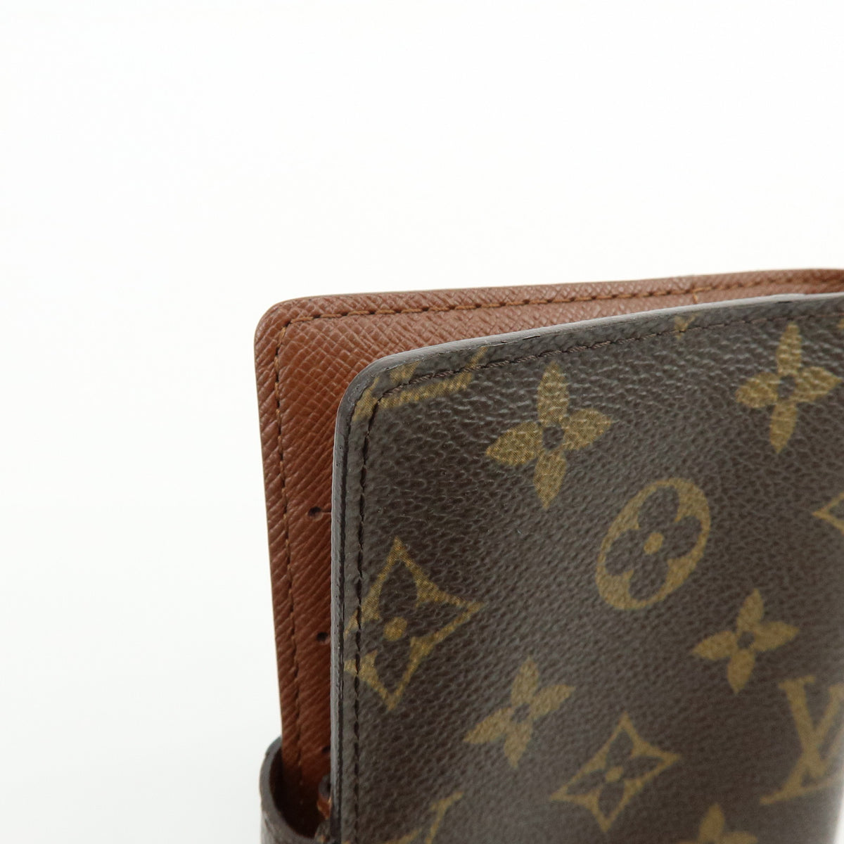 Louis Vuitton Monogram Agenda PM Planner Cover Brown R20005