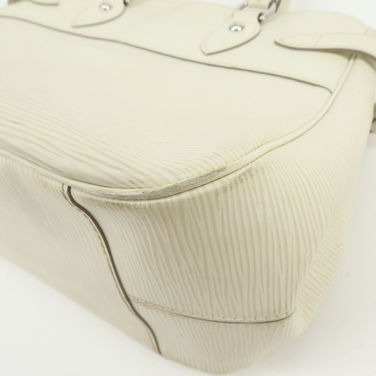 Louis Vuitton Epi Passy PM Hand Bag Tote Bag Ivoire Ivory M5926J