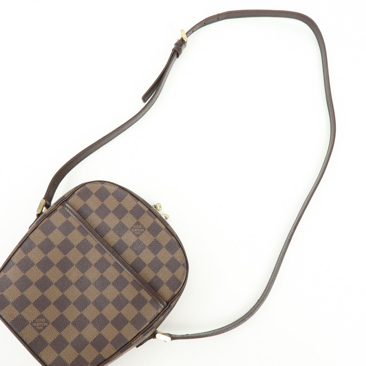 Louis Vuitton Damier Ipanema PM Shoulder Bag Damier Ebene N51294