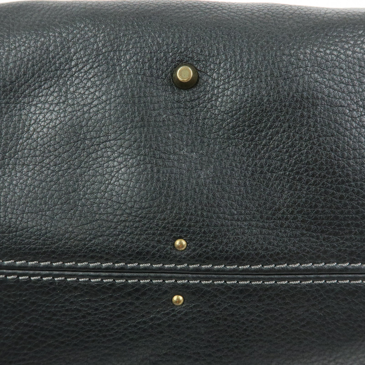 Chloe Paddington Leather Shoulder Bag Hand Bag Black