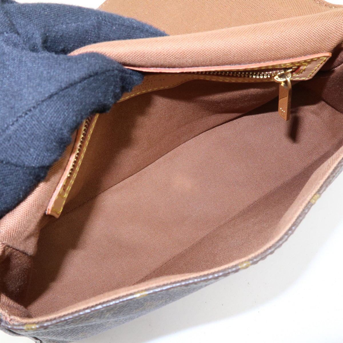 Louis Vuitton Monogram Mini Looping Shoulder Bag Brown M51147