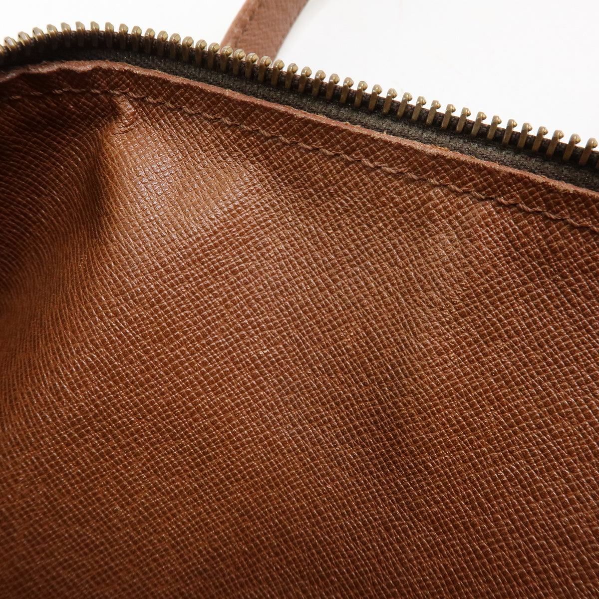 Louis Vuitton Monogram Papillon 30 Hand Bag Brown M51365