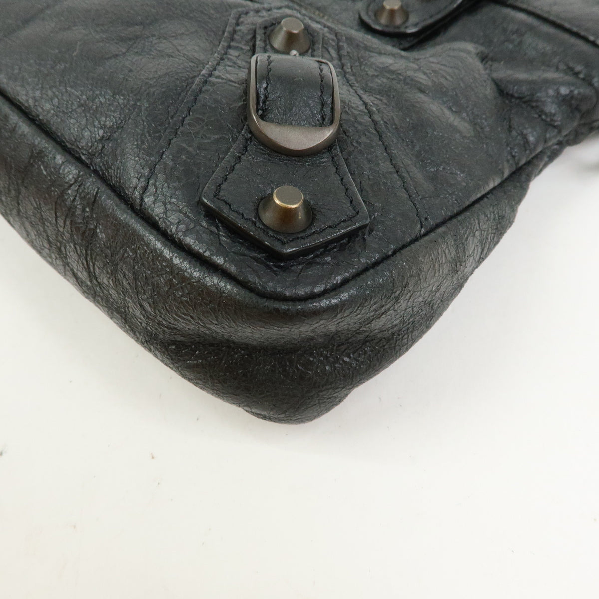 BALENCIAGA The First Leather 2Way Bag Shoulder Bag Hand Bag 103208