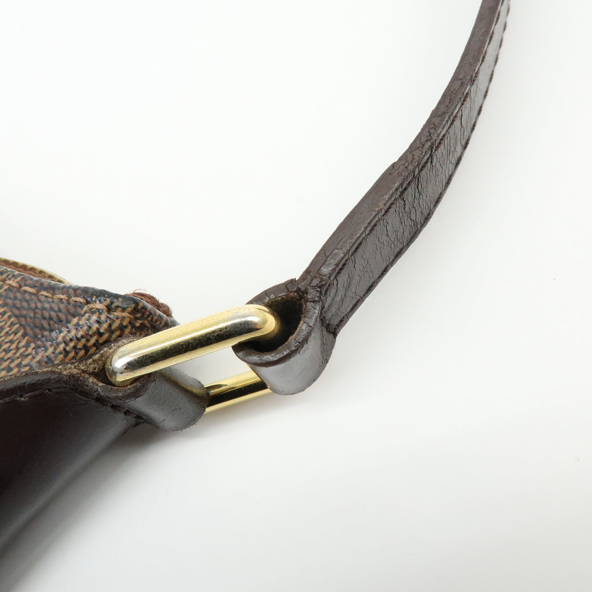 Louis Vuitton Damier Bloomsbury PM Canvas Leather Shoulder Bag N42251
