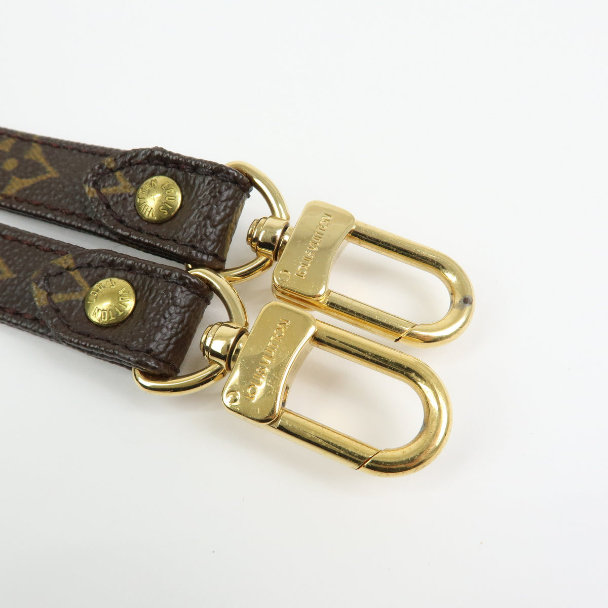 Louis Vuitton Monogram Canvas Shoulder Strap 120cm 1.6cm Brown J75010