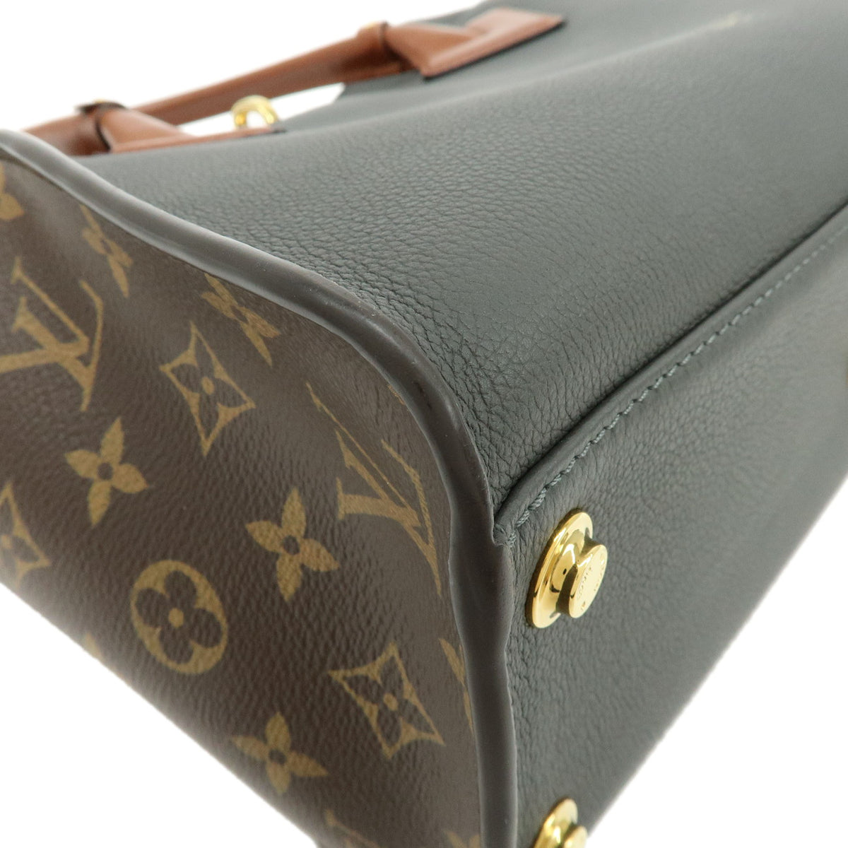 Louis Vuitton Monogram On My Side MM 2Way Bag Etain Brown M56550