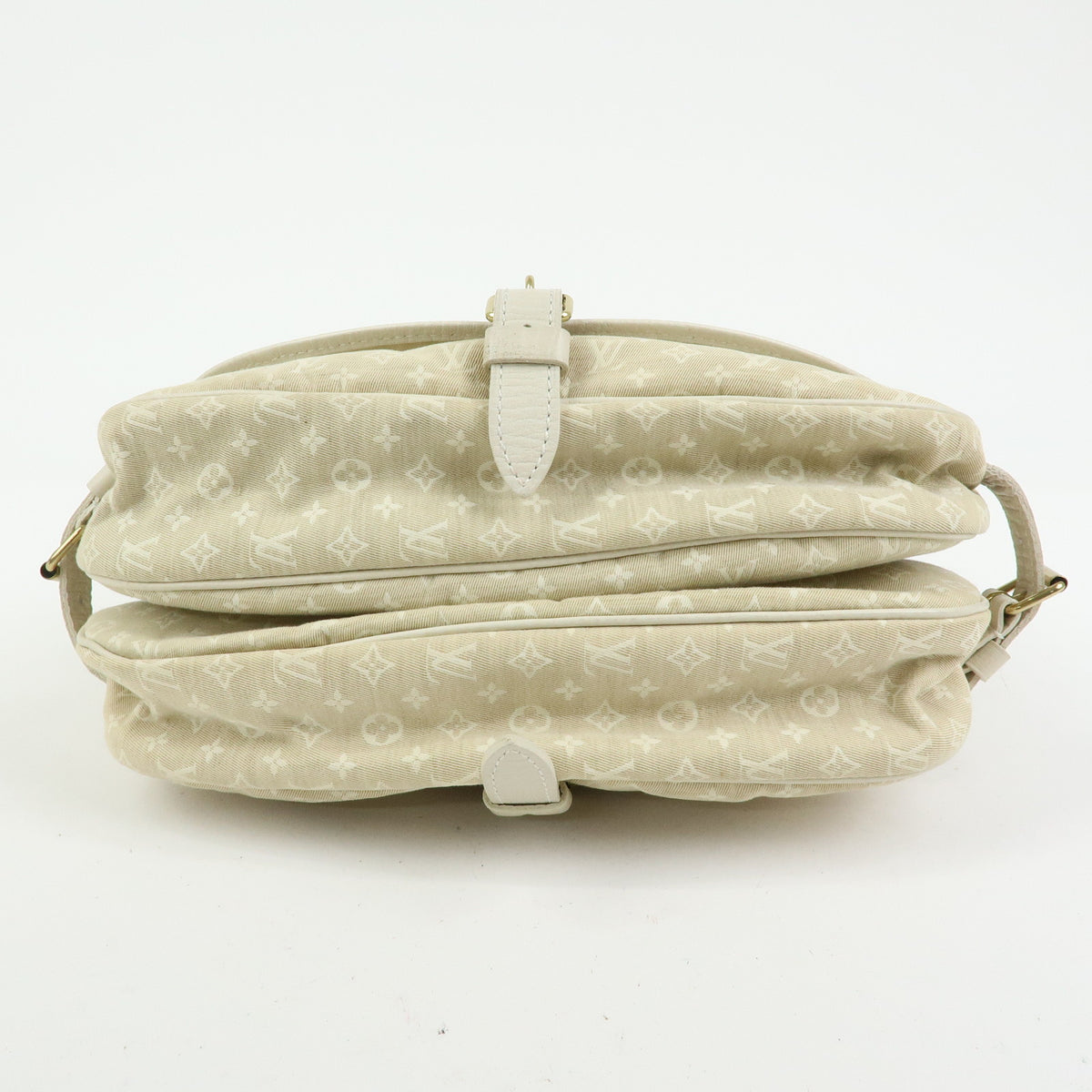 Louis Vuitton Monogram Mini Lin Saumur 30 Shoulder Bag Dune M95314