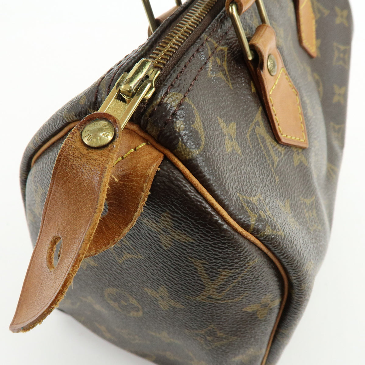 Louis Vuitton Monogram Speedy 25 Boston Bag Hand Bag Brown M41528