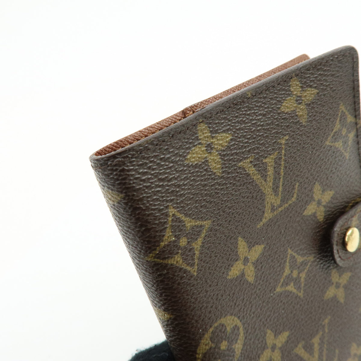 Louis Vuitton Monogram Agenda PM Planner Cover Brown R20005