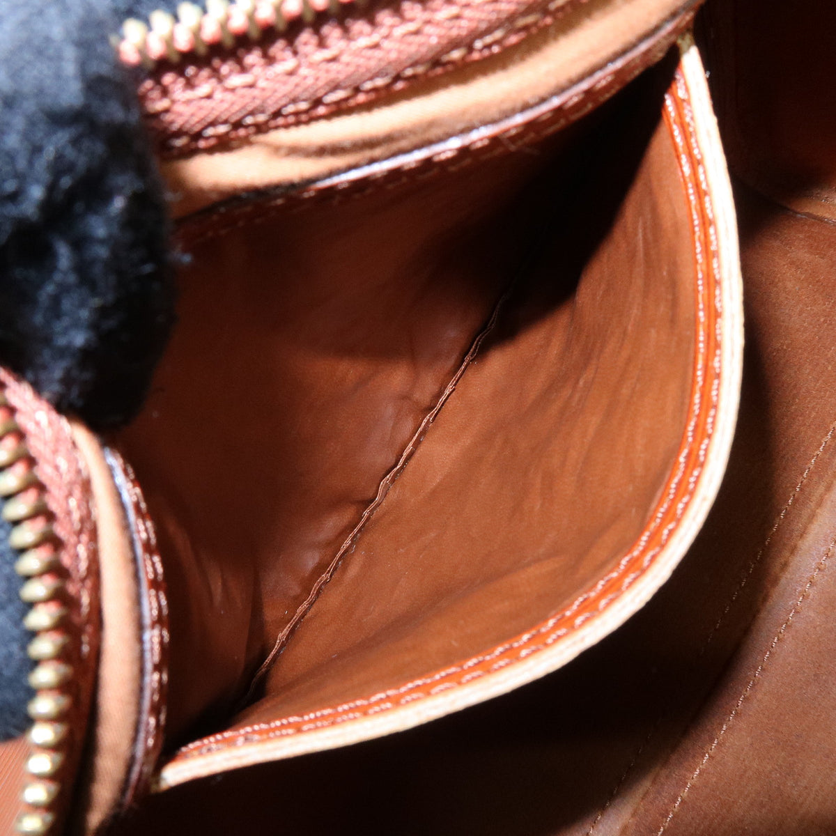 Louis Vuitton Epi Speedy 25 Leather Hand Boston Bag Kenya Brown M43013