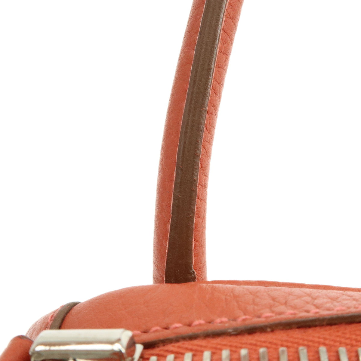 HERMES Lindy 30 Taurillon Clemence 2Way Bag □R Stamped Rouge Pivoine