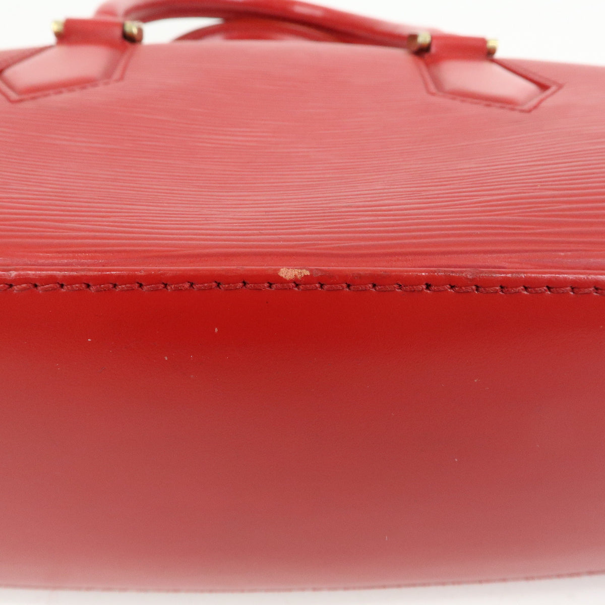 Louis Vuitton Epi Leather Jasmine Hand Bag Castilian Red M52087