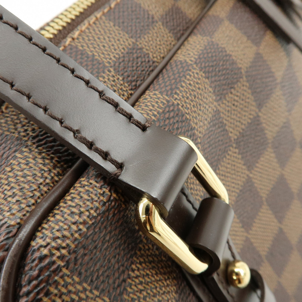 Louis Vuitton Damier Rivington GM Shoulder Bag Damier Ebene N41158