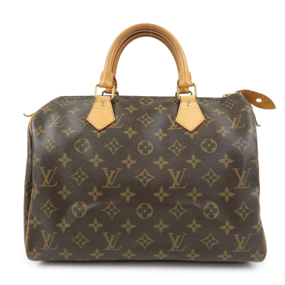 Louis Vuitton Monogram Speedy 30 Boston Bag Hand Bag Brown M41526