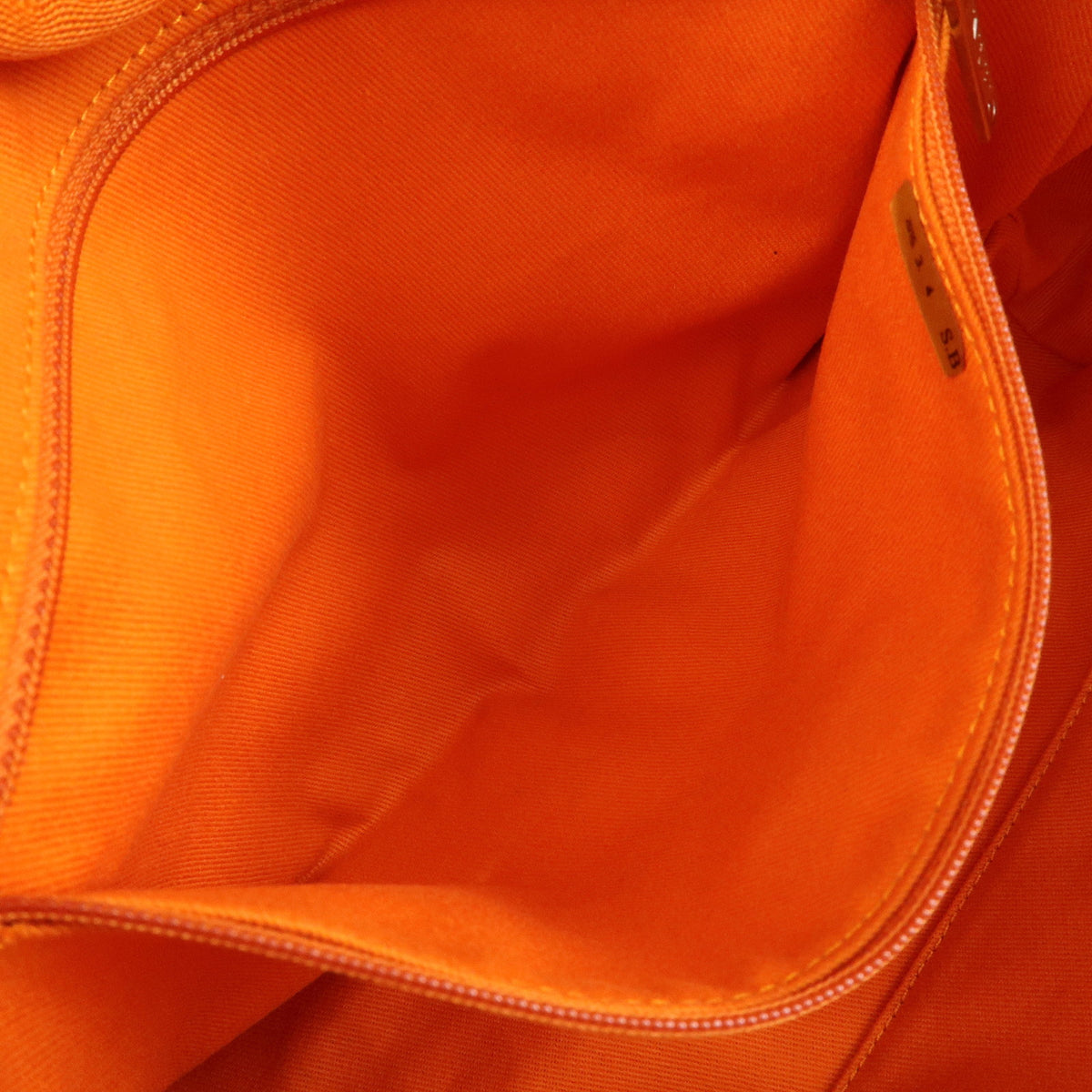 CHANEL Deauville MM Straw Leather Tote Bag Shoulder Bag Orange A67001