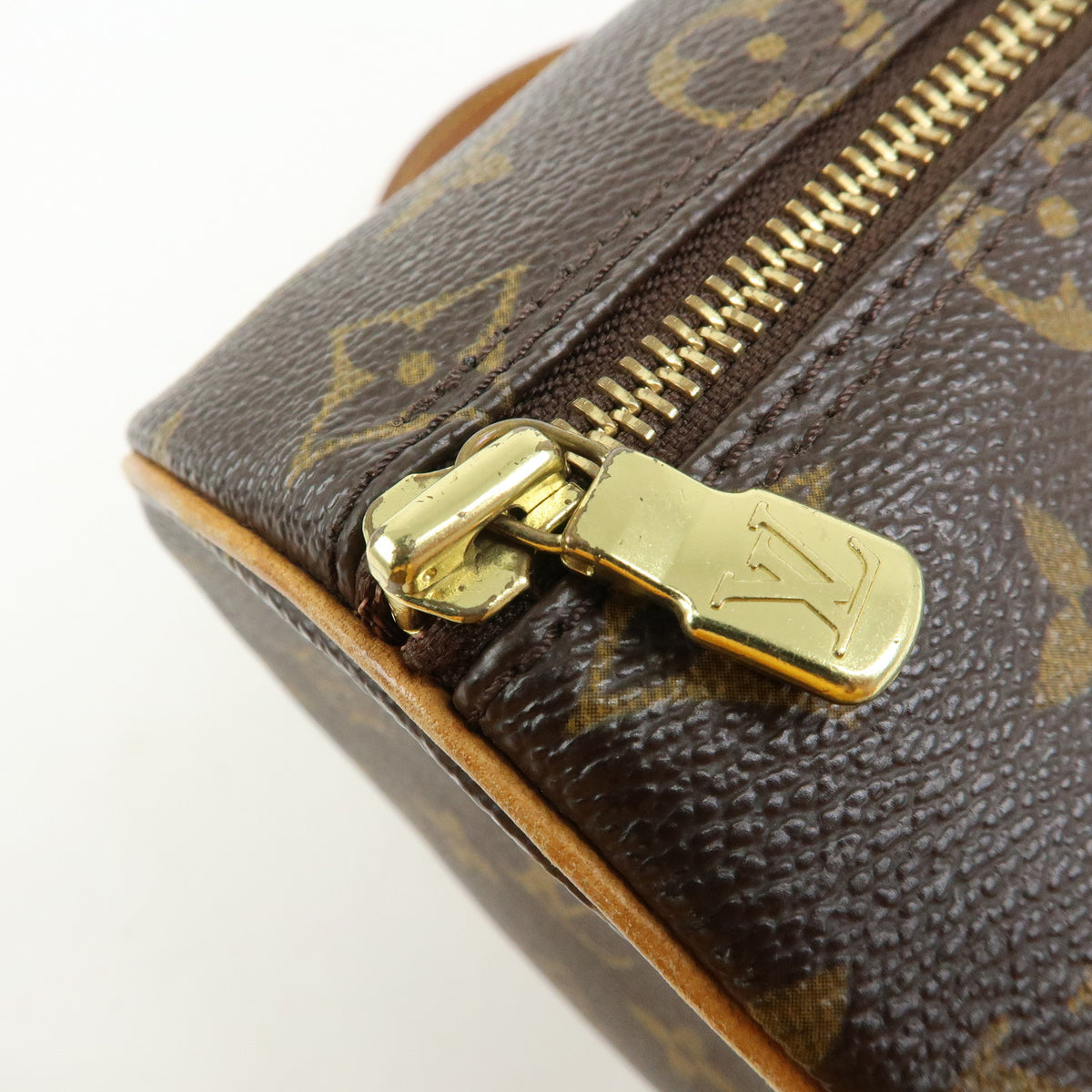Louis Vuitton Monogram Papillon 26 Hand Bag Brown M51386