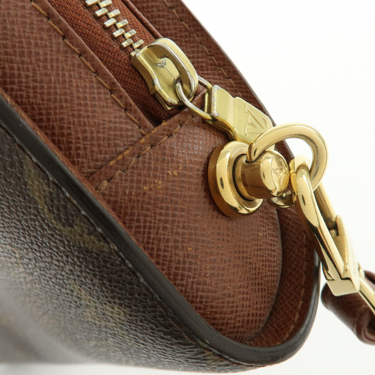 Louis Vuitton Monogram Orsay Clutch Bag Pouch Brown M51790