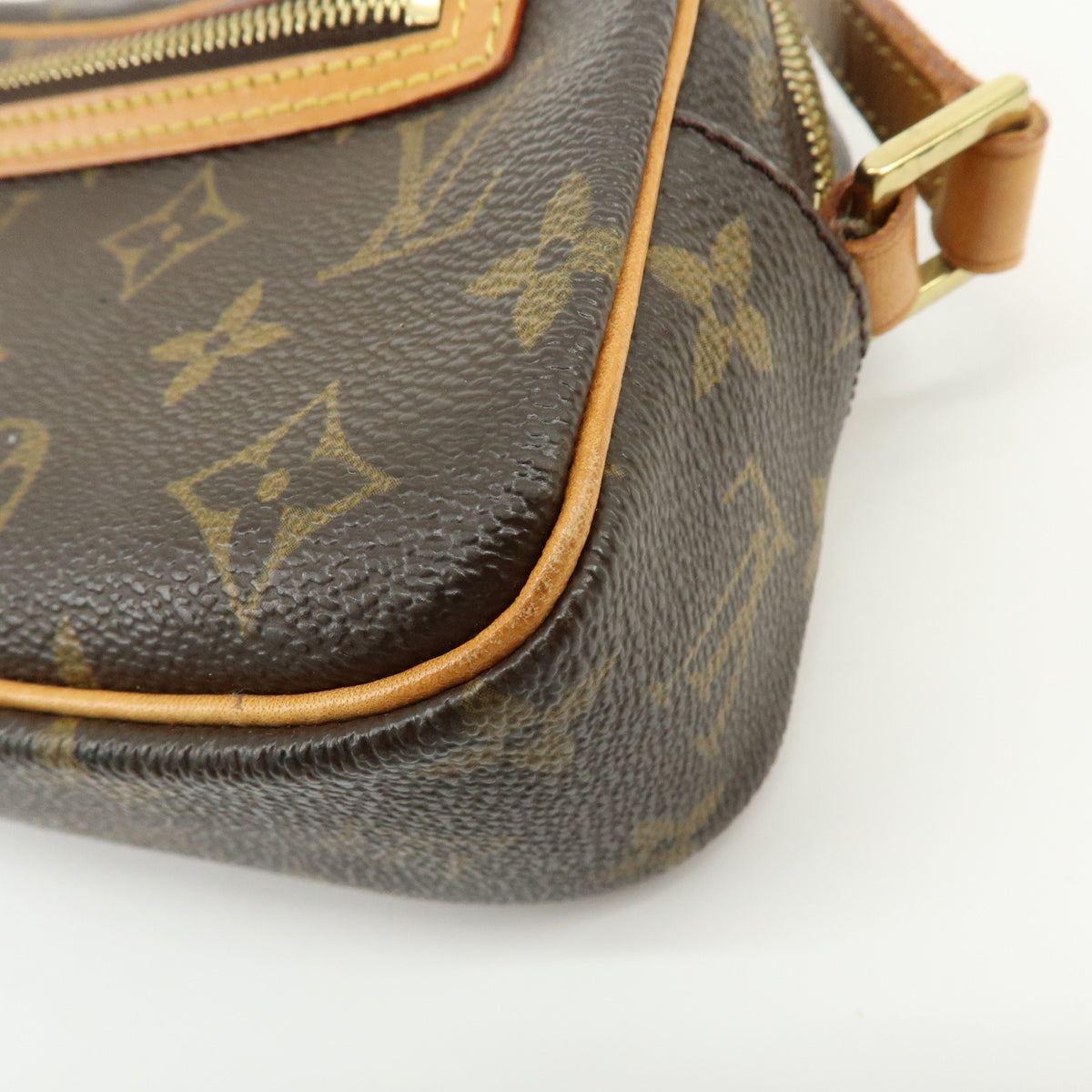 Louis Vuitton Monogram Pochette Cite Shoulder Bag Brown M51183