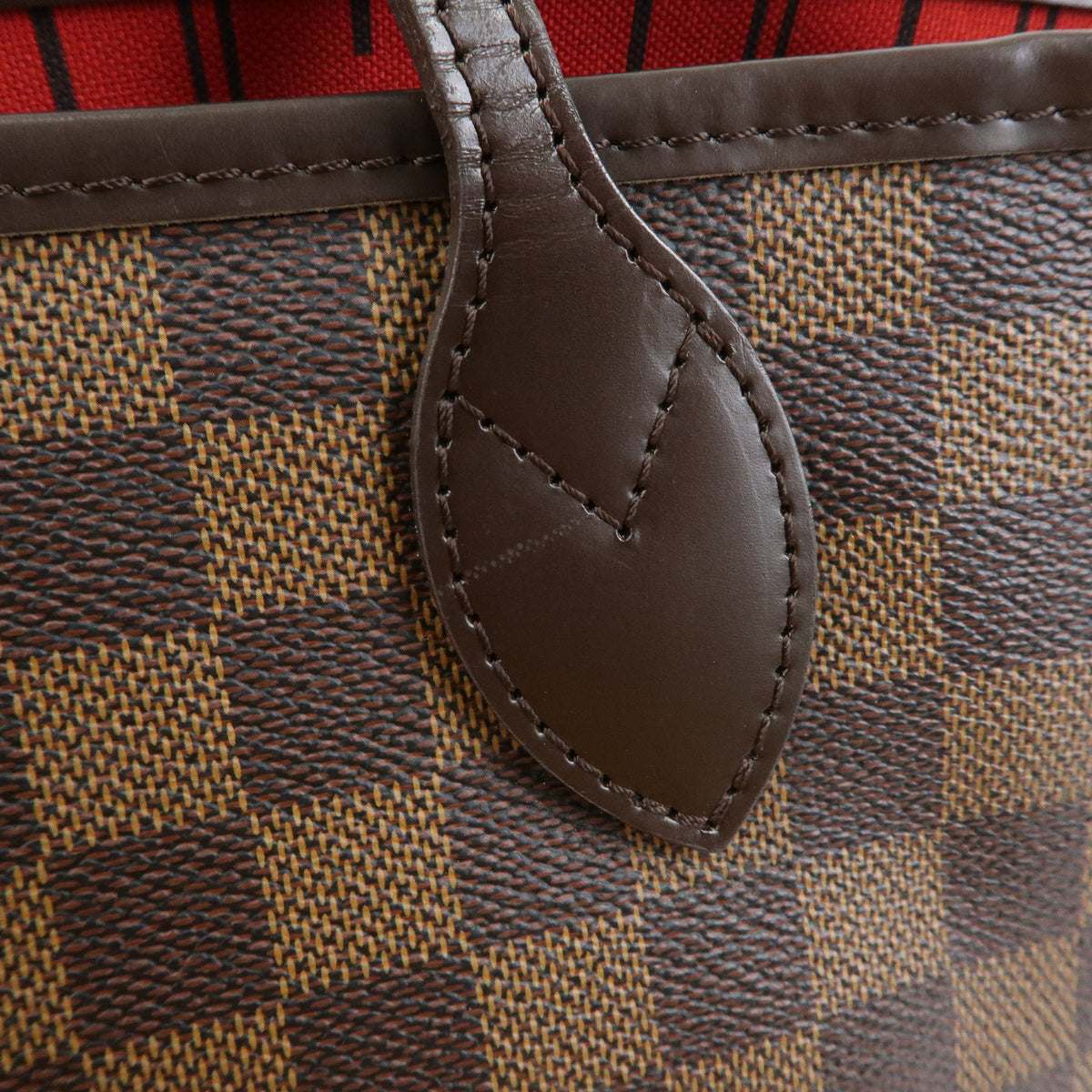 Louis Vuitton Damier Neverfull PM Tote Bag Shoulder Bag Ebene N51109