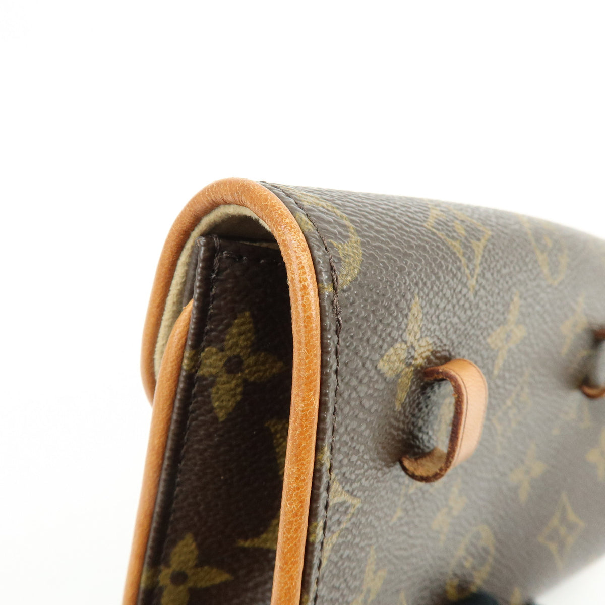 Louis Vuitton Monogram Pochette Florentine Waist Bag Belt XS M51855