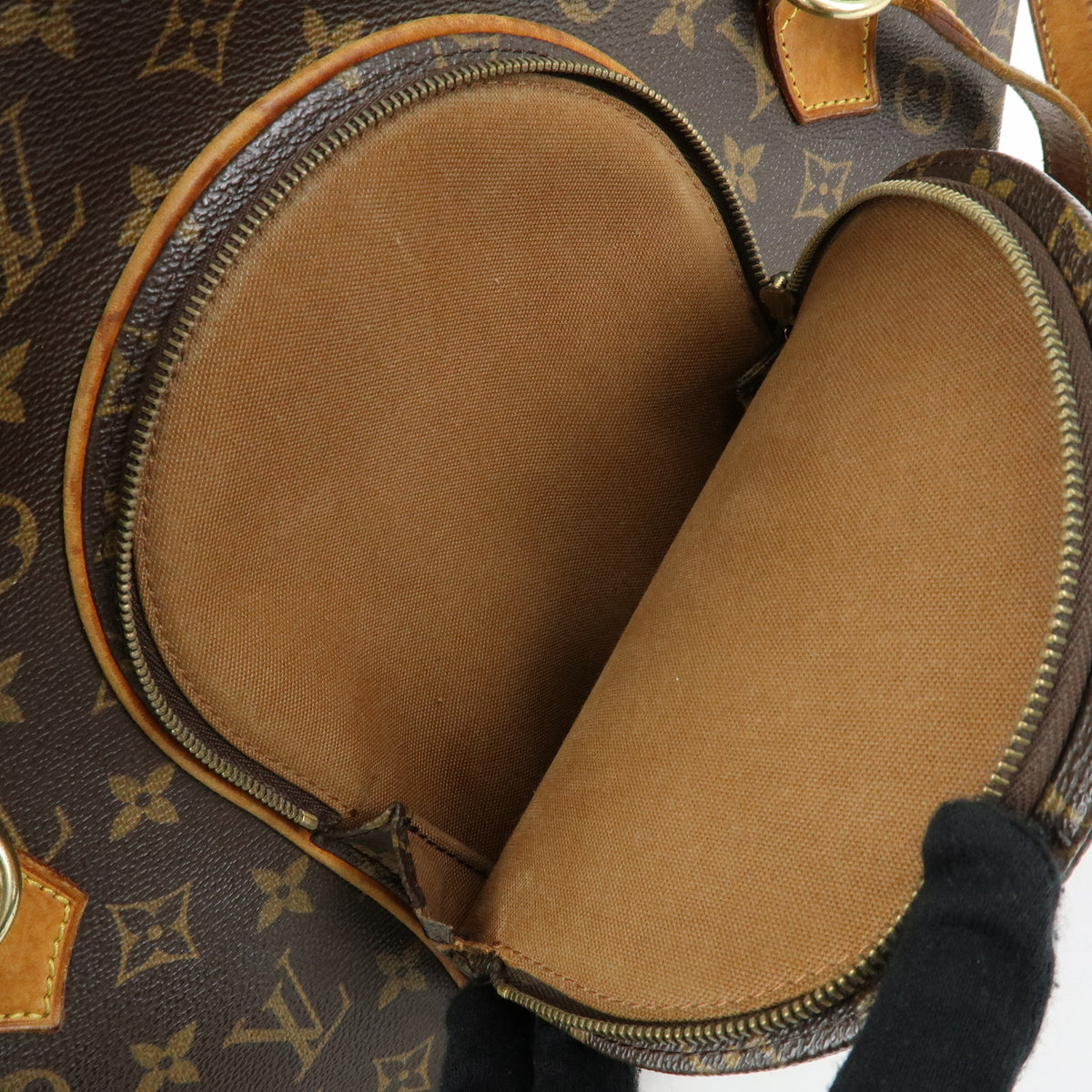 Louis Vuitton Monogram Elipse Shopping Shoulder Bag Brown M51128