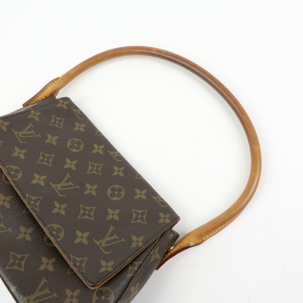 Louis Vuitton Monogram Mini Looping Shoulder Bag Brown M51147