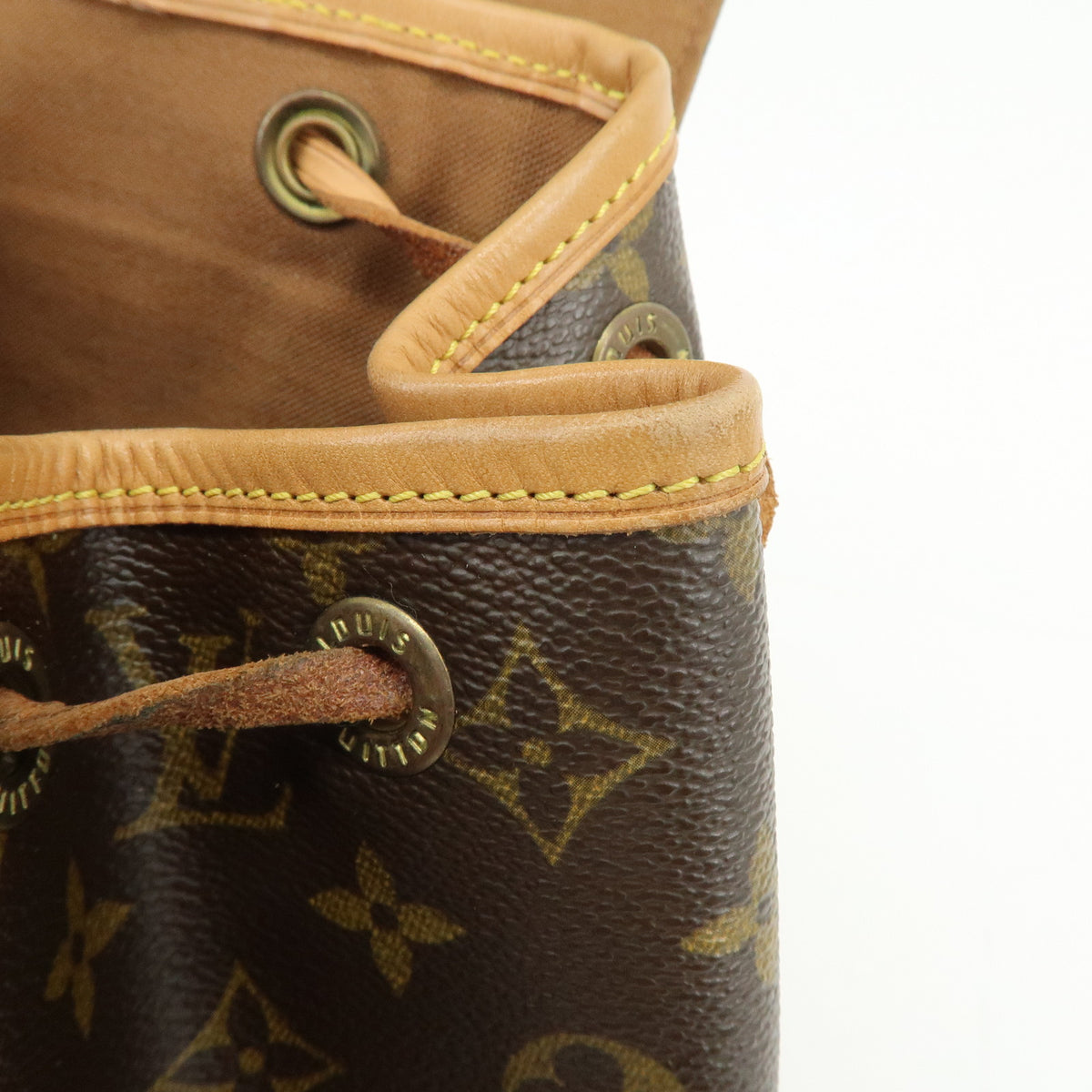 Louis Vuitton Monogram Montsouris MM Backpack Brown M51136
