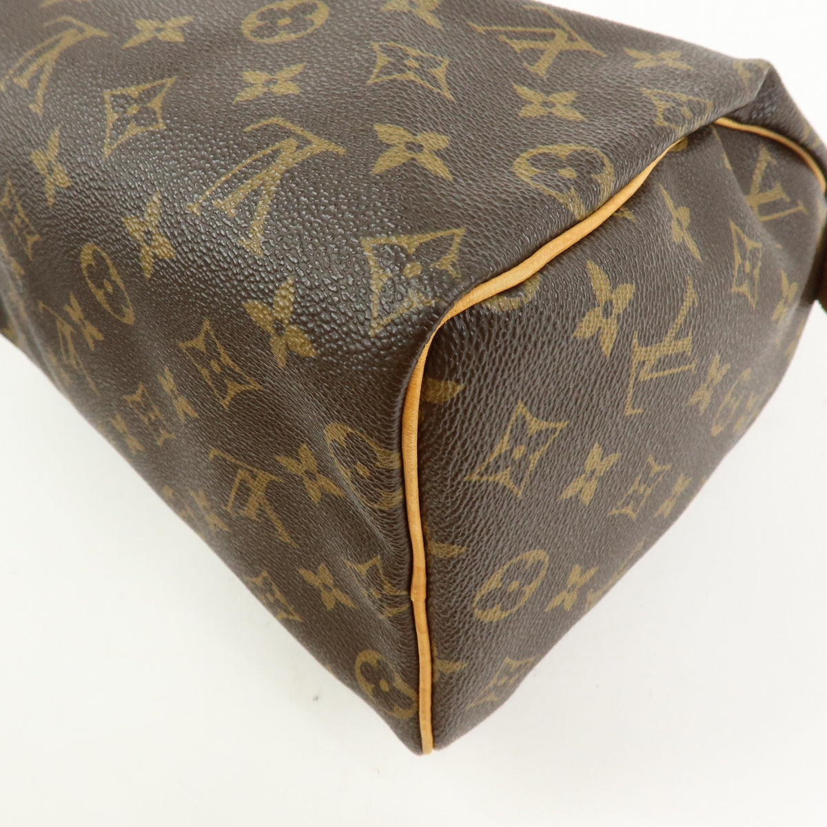 Louis Vuitton Monogram Speedy 25 Boston Bag Hand Bag Brown M41528