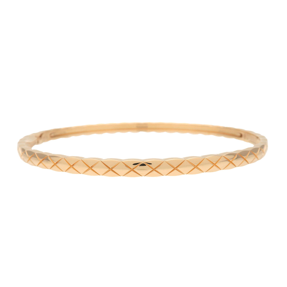 CHANEL COCO Crush Mini Bracelet Size L K18 750YG Yellow Gold J12325