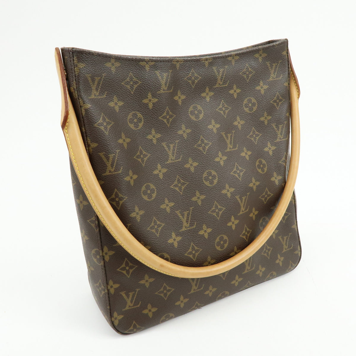 Louis Vuitton Monogram Looping GM Shoulder Bag Hand Bag Brown M51145