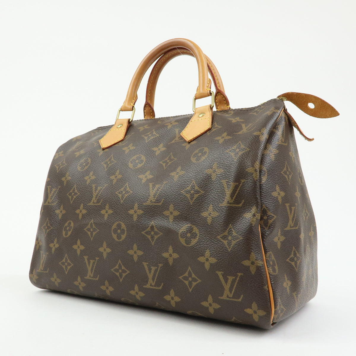 Louis Vuitton Monogram Speedy 30 Boston Bag Hand Bag Brown M41526