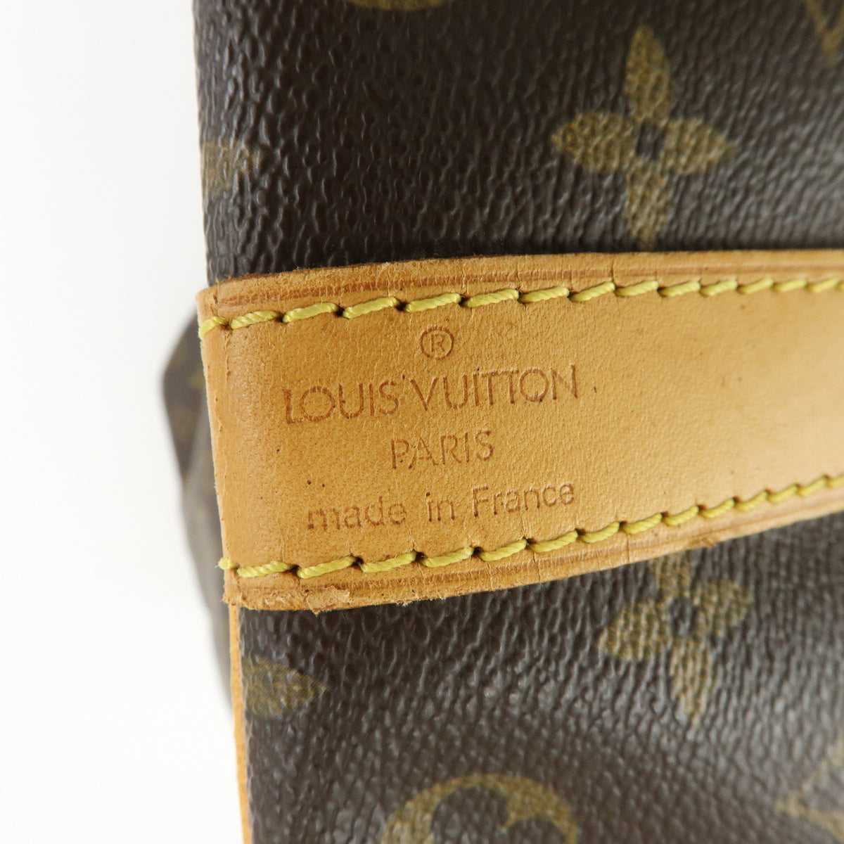 Louis Vuitton Monogram Keep All Bandouliere 50 Boston Bag Brown M41416