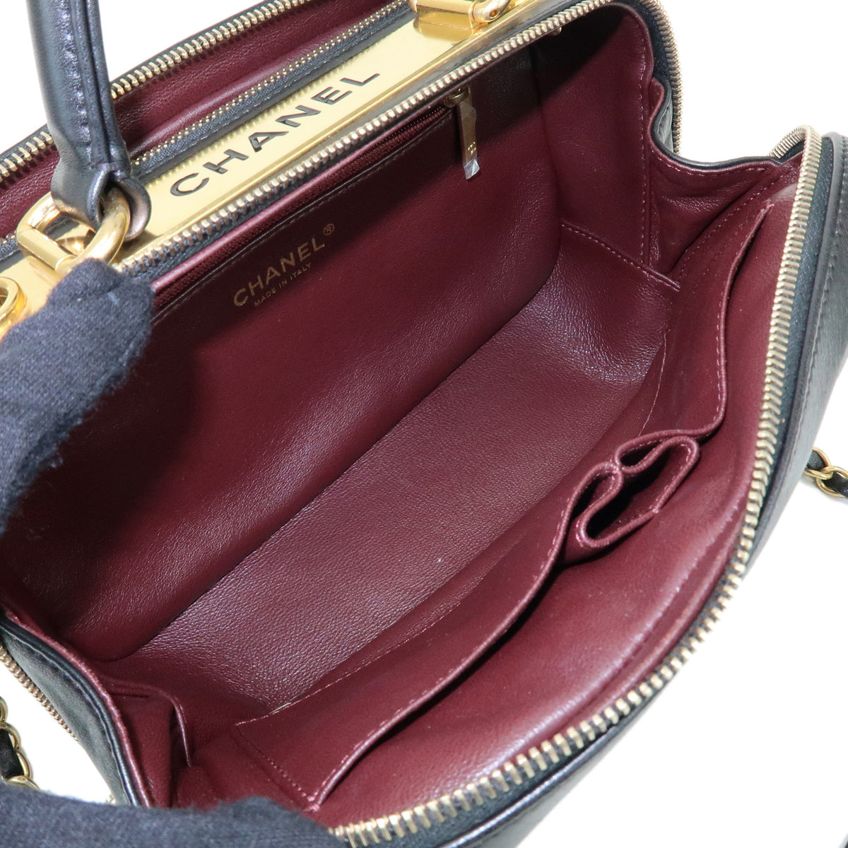 CHANEL COCO Mark Matelasse Trendy CC Small Top Handle 2Way Bag A92238