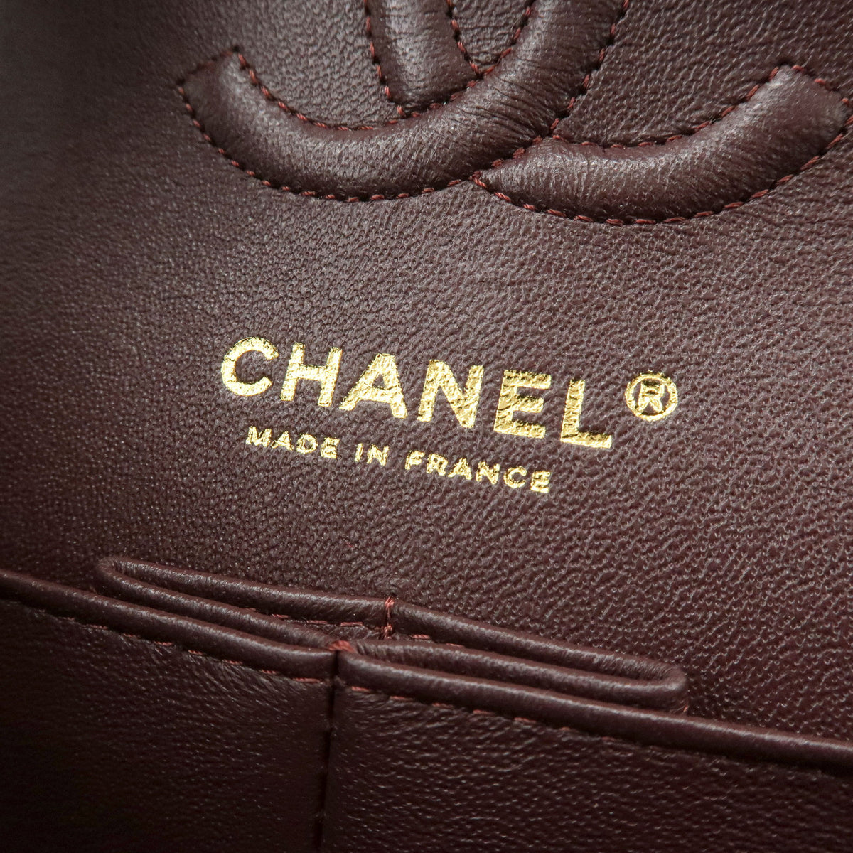 CHANEL Matelasse 23 Lambskin Double Flap Chain Shoulder Bag  A01113