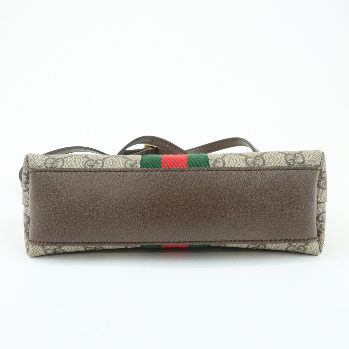 GUCCI Ophidia Sherry Double G GG Supreme Leather Shoulder Bag 499621