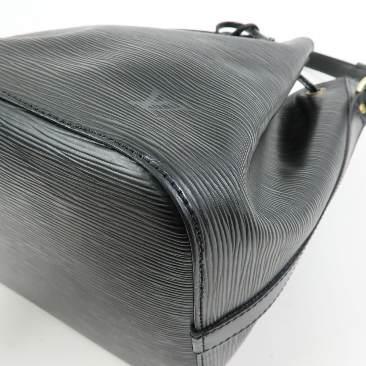 Louis Vuitton Epi Petit Noe Leather Shoulder Bag Noir Black M59012