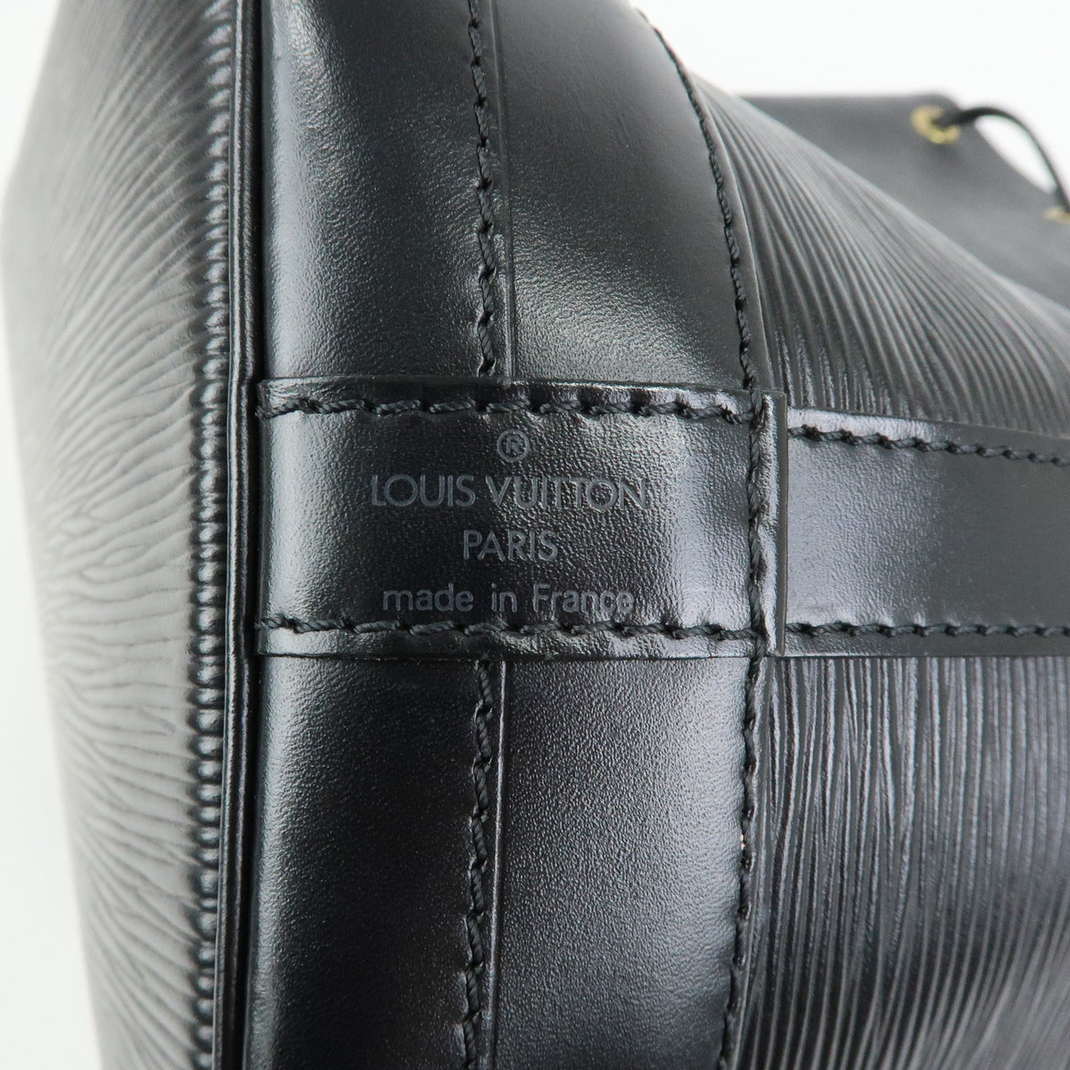 Louis Vuitton Epi Noe Leather Shoulder Bag Hand Bag Noir Black M59002