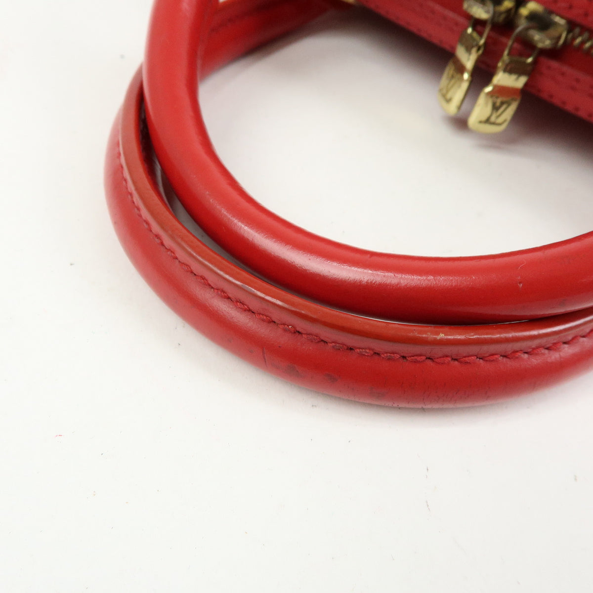 Louis Vuitton Epi Leather Jasmine Hand Bag Castilian Red M52087