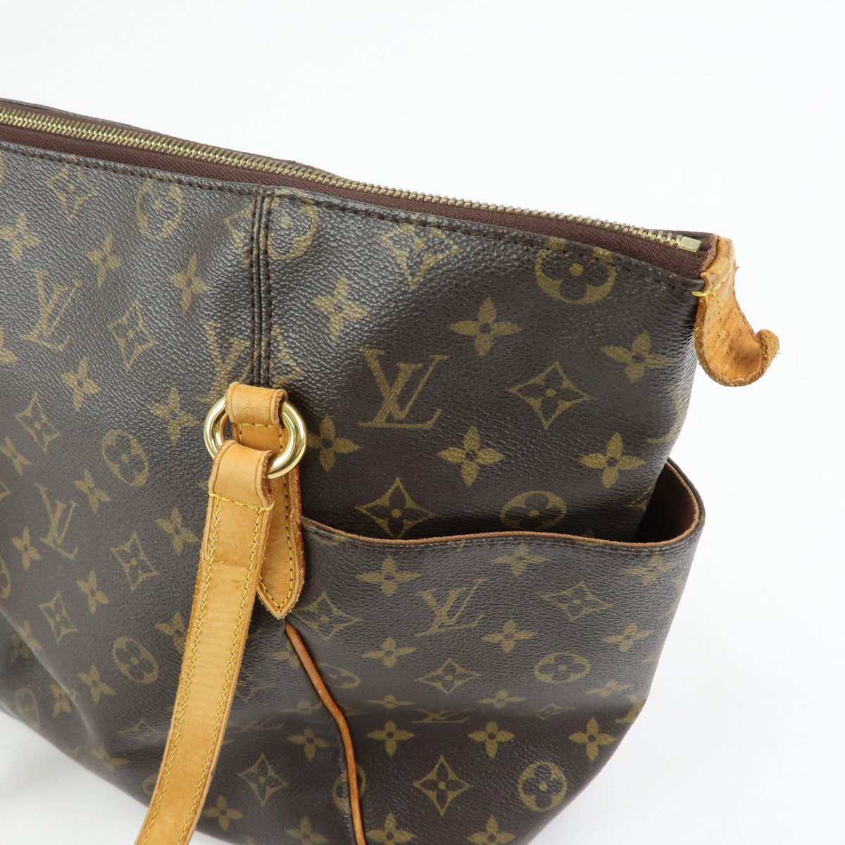 Louis Vuitton Monogram Totally MM Tote Bag Shoulder Bag M56689