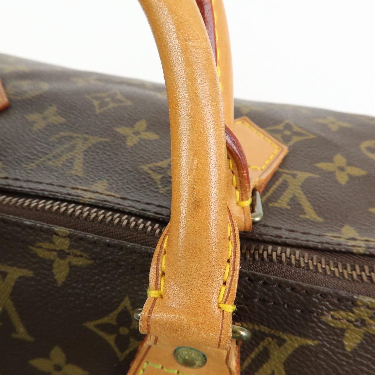 Louis Vuitton Monogram Speedy 40 Hand Bag Boston Bag Brown M41522