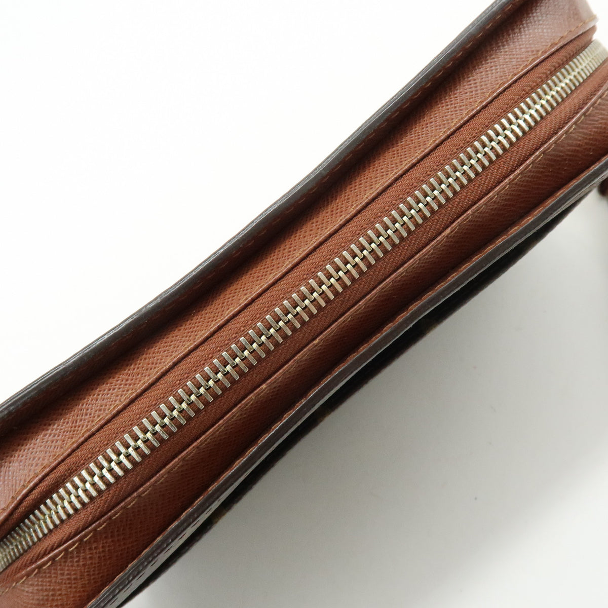 Louis Vuitton Monogram Orsay Clutch Bag Pouch Brown M51790