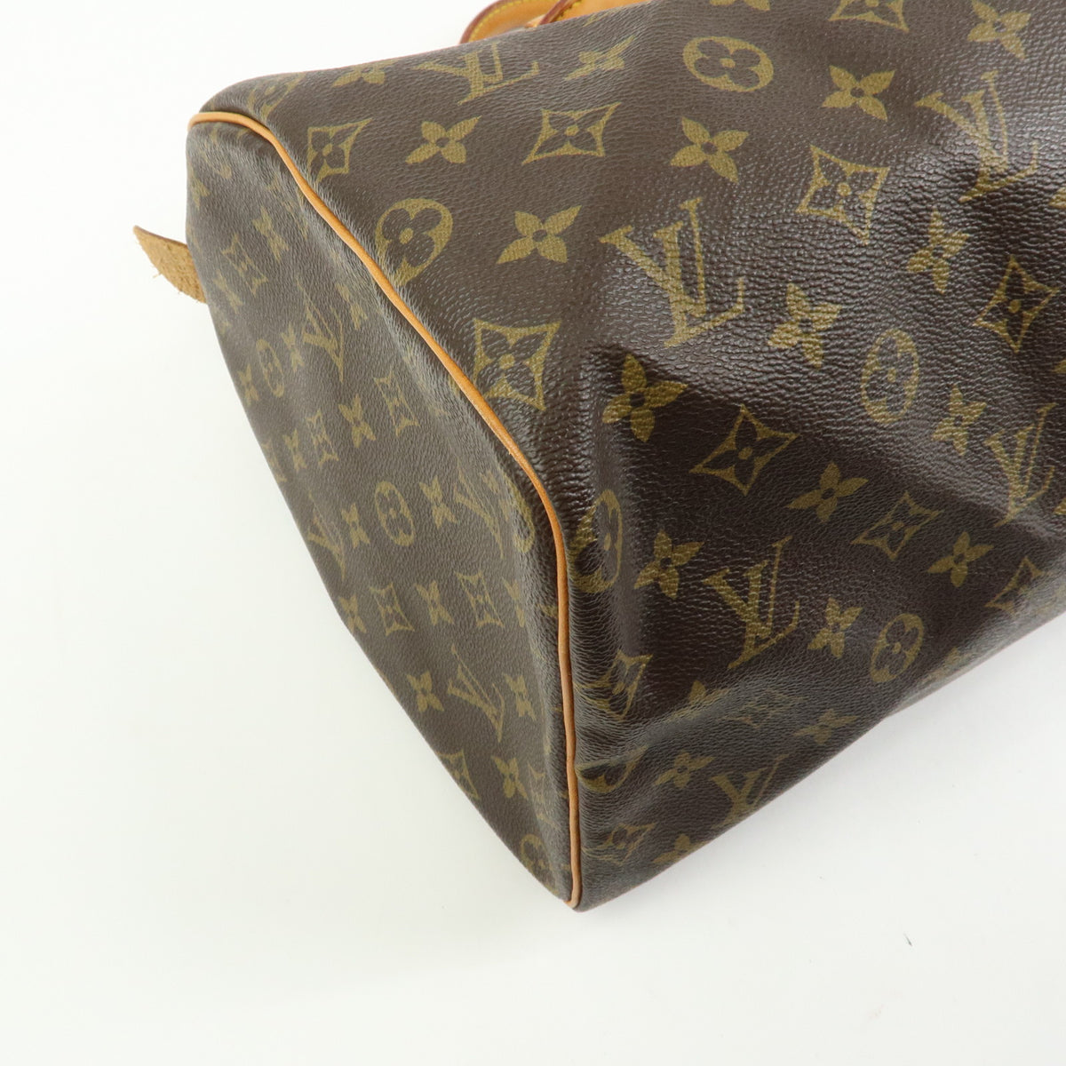 Louis Vuitton Monogram Speedy 40 Hand Bag Boston Bag Brown M41522